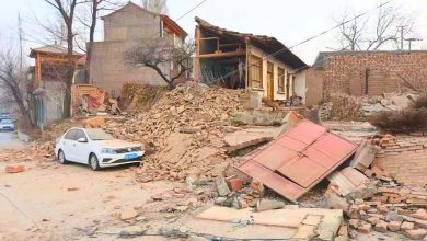 House-shaking... 7-magnitude earthquake hits the China-Kyrgyzstan border 