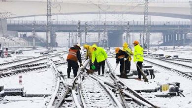 Snow Freezes Chinese Lunar New Year Celebrations