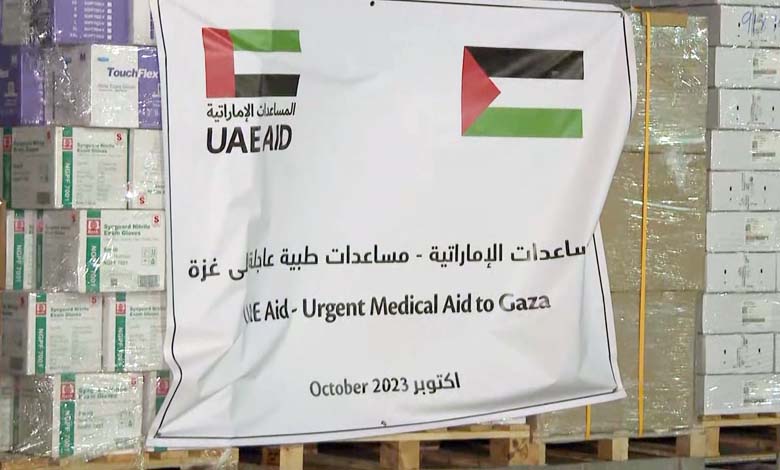 The UAE supports reconstruction efforts in Gaza 