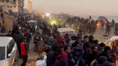 Israeli massacre targets a crowd gathered around aid distribution