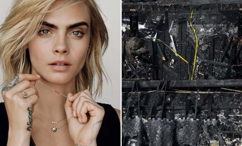 Fire Engulfs Cara Delevingne's Home in Los Angeles