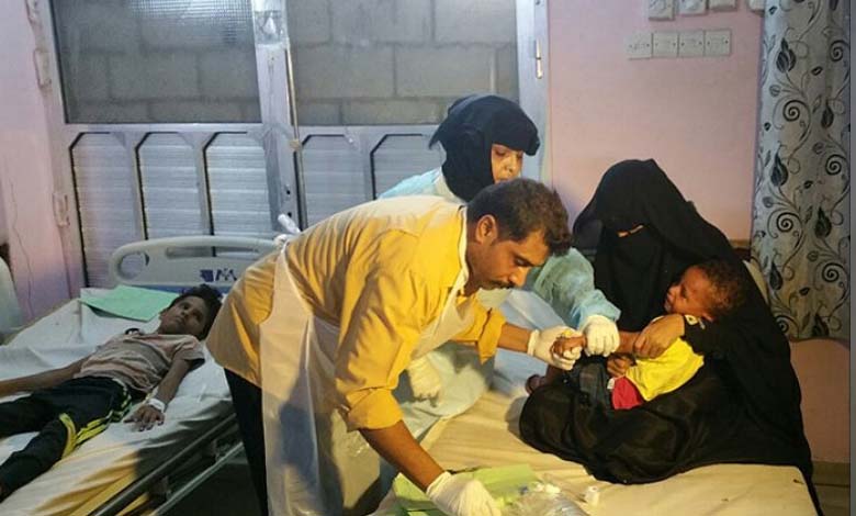 Cholera Devastates Taiz... While Power Affiliated with the Muslim Brotherhood Stands By