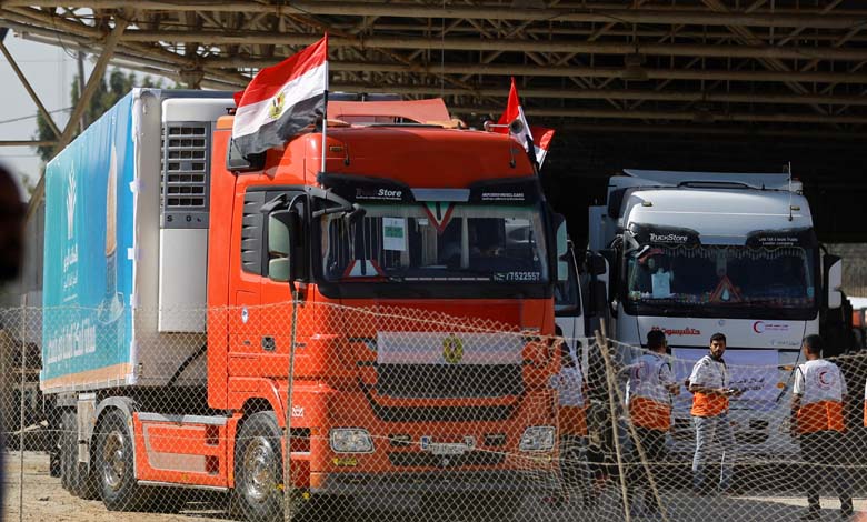 Thousands in Gaza Face Famine as Aid Trucks Line Up in Egypt on Eid