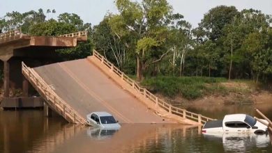 Bridge collapse in Brazil