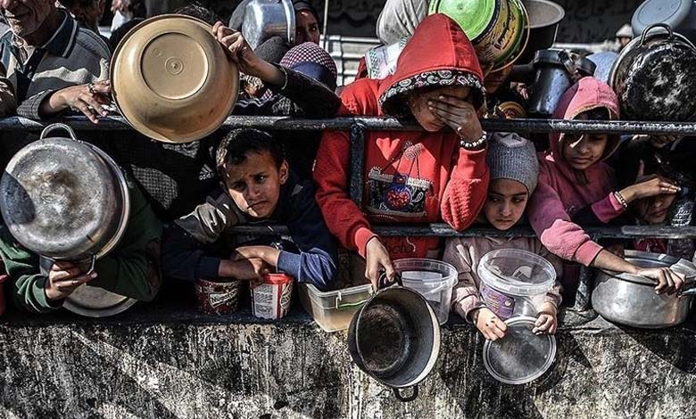 "Famine" Reemerges in Northern Gaza, Looming Shadow in the Center and South