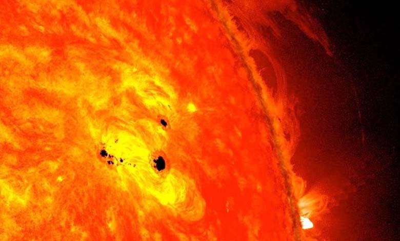 Active Sunspot Raises Scientists' Concerns