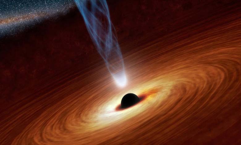 Awakening of a Black Hole: Millions of Times Larger than the Sun