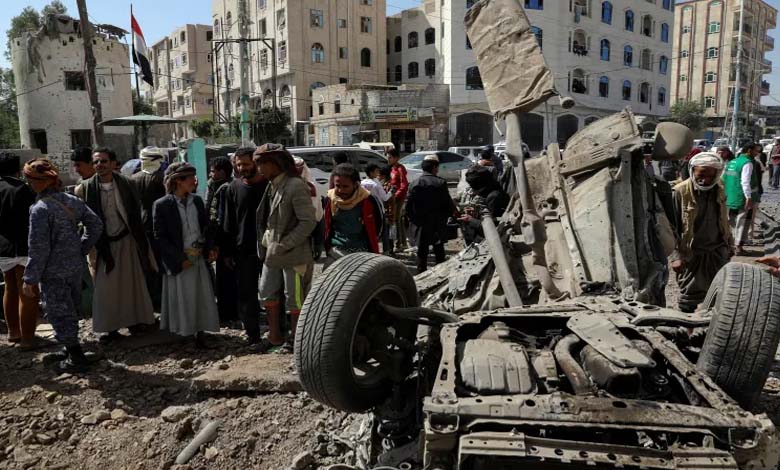 Dozens killed and injured in largest US bombing on Houthi sites
