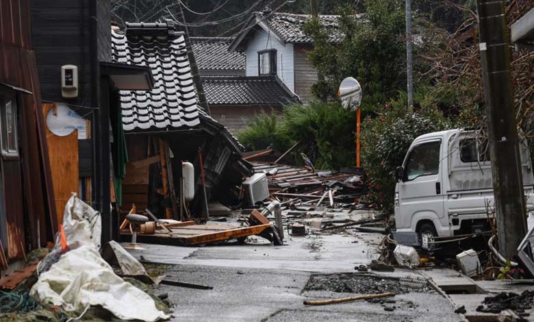 Earthquake of 5.9 Magnitude Strikes Ishikawa, Japan