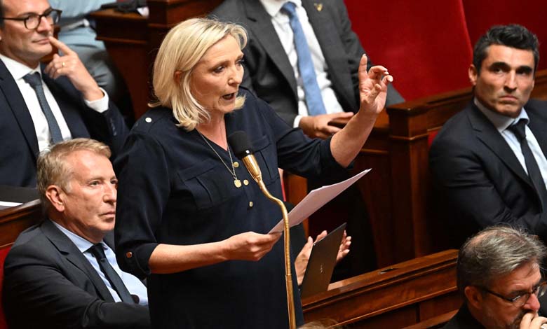 Le Pen calls for a national unity government ahead of parliamentary elections
