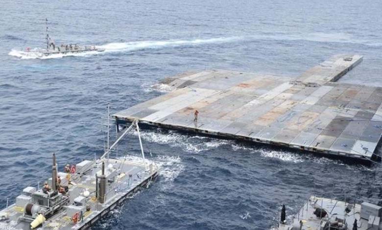 Washington denies using floating dock in rescue of Israeli hostages and announces completion of aid deliveries