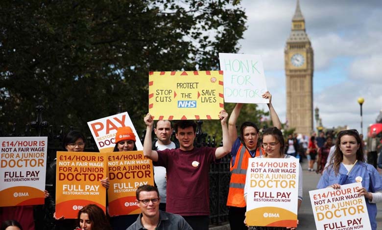 British doctors announce first strike in six decades