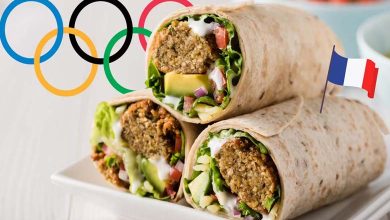 From the Olympics Atmosphere.. What do professional athletes' meals include?