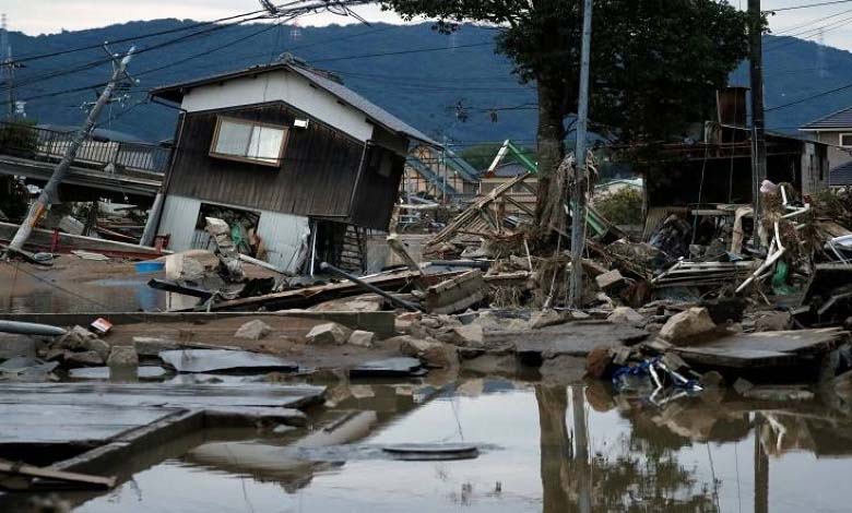 Japan... Violent Typhoon 'Shanshan' Causes Deadly Landslides