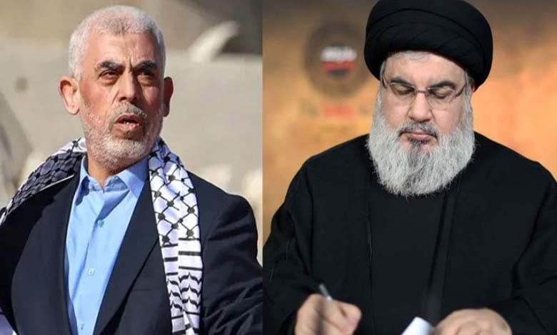 Sinwar flirts with Nasrallah with a 'rare' message: Objectives and timing mystery