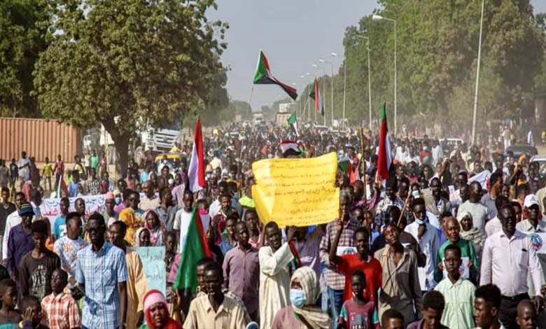 Angry Protests in Nyala Against Sudanese Armed Forces’ Bombing of Civilians