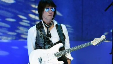 The sale of rock legend Jeff Beck’s musical instruments for a "shocking" amount