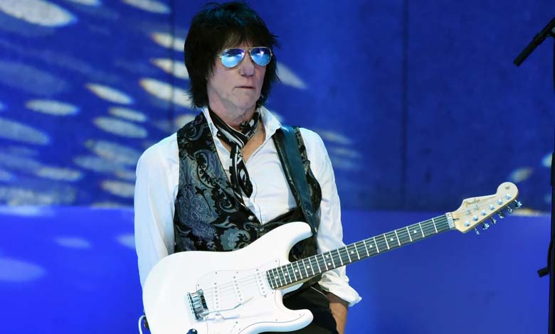 The sale of rock legend Jeff Beck’s musical instruments for a "shocking" amount