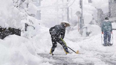 An “Unprecedented” Snowstorm Disrupts Life on a Japanese Island