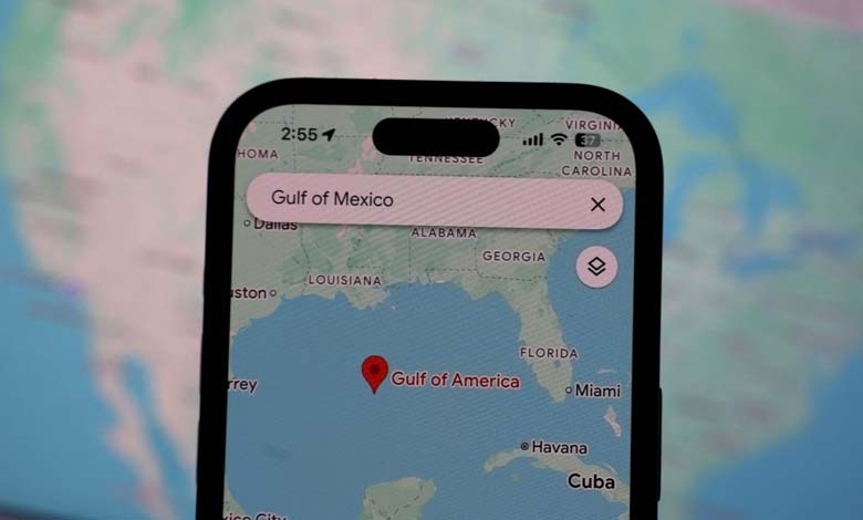 Google Renames Gulf of Mexico to "Gulf of America"