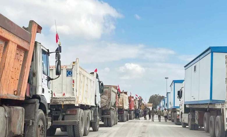 The Reason behind Netanyahu’s Refusal to Allow the Entry of ‘Caravans’ and Heavy Equipment into Gaza