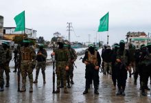 Two Platforms, Slogans, and Crowds Defying the Rain... Gaza Prepares for the Eighth Exchange