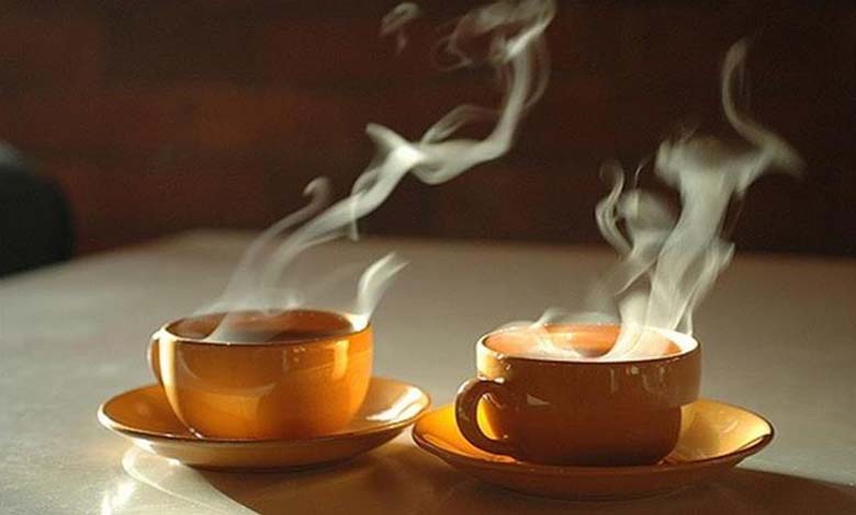 Why are hot drinks recommended in hot weather?