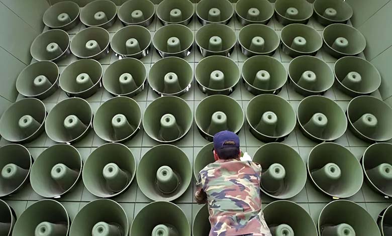 Loudspeaker War Between the Koreas… A Silent Truce Ends Decades of Noise
