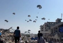 UAE Carries Out 72nd Humanitarian Airdrop in the Gaza Strip