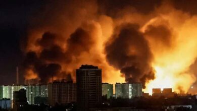 A Night of Fire: Russia Strikes Ukraine with 500 Drones and 40 Missiles