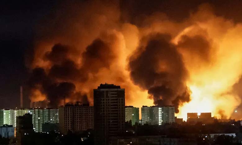 A Night of Fire: Russia Strikes Ukraine with 500 Drones and 40 Missiles