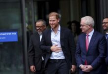 Harry in Ukraine… a message of support for wounded soldiers