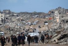 Quarter of a million displaced from Gaza City as Israel vows to defeat Hamas