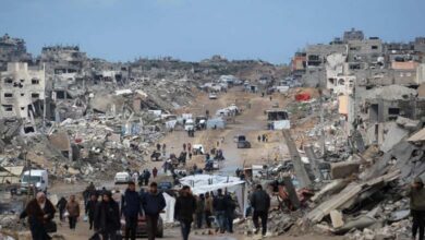 Quarter of a million displaced from Gaza City as Israel vows to defeat Hamas