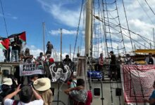 Second Vessel of the Caravan of Resilience Reportedly Targeted by Drone Attack