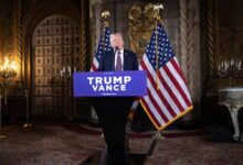 Trump hails the dawn of a historic new era in the Middle East