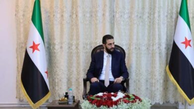 Al-Shar’a rejects the division of Syria