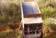 Military devices found at the rocket launch site targeting Damascus