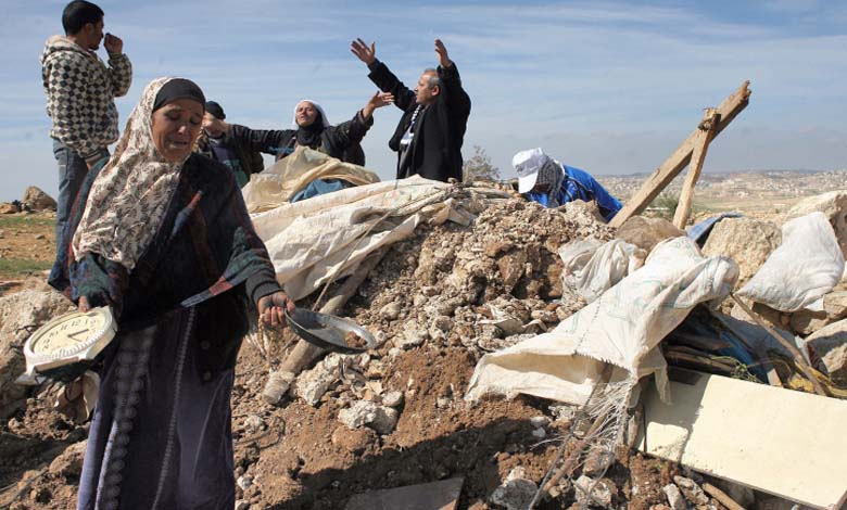 Um al Kher in the West Bank is suffocating