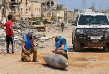 Unexploded ordnance: a silent terror haunts Gaza after the war