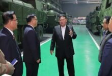 Capable of wiping out the enemy… Kim showcases new rocket launchers