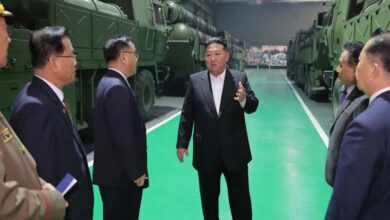 Capable of wiping out the enemy… Kim showcases new rocket launchers