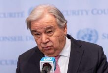 Guterres condemns the referral of UN staff to Houthi courts and calls for their immediate release.