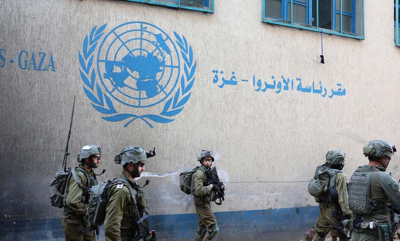 Israeli forces raid the UNRWA headquarters in Jerusalem