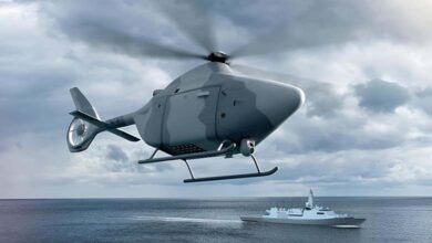 “Proteus,” the submarine hunter… the first crewless helicopter in the British Navy