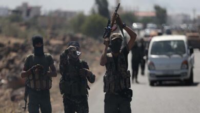 Britain, the United States, Germany and France urge compliance with the truce in Syria