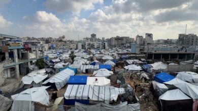 Gaza: dawn strikes test what remains of displaced people’s patience