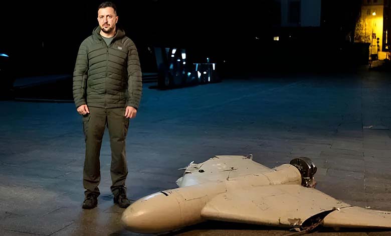 Ukraine abandons a Chinese drone… as a strike hits Zelensky’s hometown