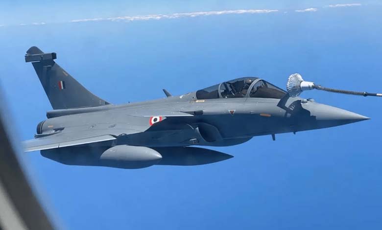 114 Rafale jets carry Macron to India