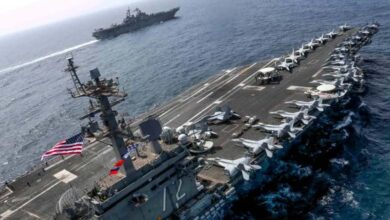 A Major Strike Force: More Than a Dozen U.S. Warships Participate in the War on Iran